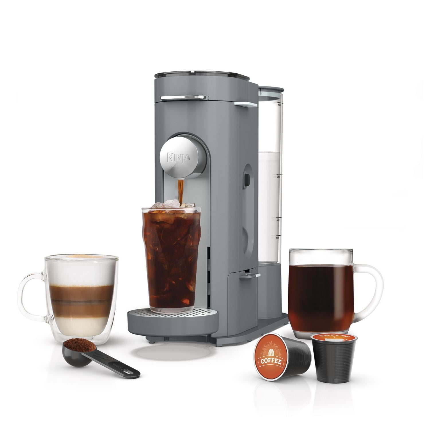 Ninja PB040CGY Pods & Grounds Single-Serve Coffee Maker - Walmart.ca