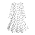 thumbnail image 5 of WEAIXIMIUNG Robes de Plage pour Filles Robe de Fête Imprimée Bricolage pour Enfants et Filles 4-5 Ans, 5 of 5