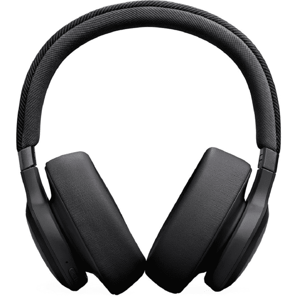 Refurbished JBL JBLLIVE770NCBLKAM Wireless Over-Ear Headphones with True Adaptive Noise Cancelling - Black