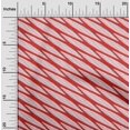thumbnail image 2 of oneOone Cotton Cambric Red Fabric Abstract Stripe Sewing Craft Projects Fabric Prints By Yard 56 Inch Wide, 2 of 5