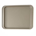 thumbnail image 4 of Rectangle Baking Pan Cookie Biscuit Pastry Stainless Steel Baking Oven Tray Non-stick Coating  Small  Gold, 4 of 9