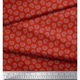 thumbnail image 3 of Soimoi Cotton Poplin Fabric Artistic Paisley Print Sewing Fabric Yard 56 Inch Wide, 3 of 3