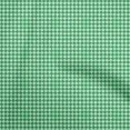 thumbnail image 1 of oneOone Velvet Green Fabric Geometric Sewing Craft Projects Fabric Prints By Yard 58 Inch Wide, 1 of 5