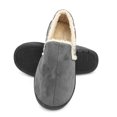 thumbnail image 1 of SLM Men's Faux Suede Slip on Terry Lined  Slipper House Shoes, 1 of 2