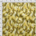 thumbnail image 3 of oneOone Polyester Lycra Olive Green Fabric Florals Sewing Material Print Fabric By The Yard 56 Inch Wide, 3 of 4