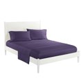 thumbnail image 2 of Topcobe Solid Color Bed Sheet Set for Adults Teens, Queen Size Purple, 2 of 4