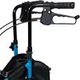 thumbnail image 2 of Lumex 609201B 3 Wheel Cruiser Lightweight Adjustable Rollator, Bondi Blue, 2 of 6