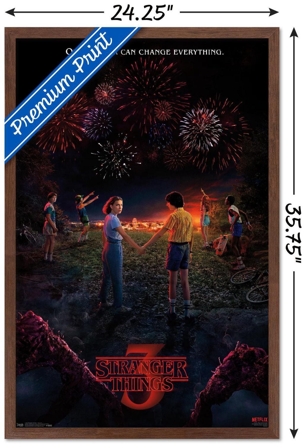 Netflix Stranger Things: Season - Key Art Wall Poster