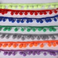 thumbnail image 4 of mmirethe Practical And Fashionable Trim For All DIY Needs Multiple Colors Available 5 Yards Pom Ball Lace Gray, 4 of 6