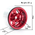 thumbnail image 3 of Abody Aluminum Alloy Wheel Rim Beadlock Wheel Rims Hub 4pcs Replacement for 1/10 TRX4 Axial SCX10 90046 SCX10 III AXI03007 AXI03003 RC Car, 3 of 7