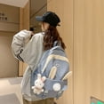 thumbnail image 3 of University School Bag Girls' Daypack High School Junior High School Backpack Large Capacity Backpack, 3 of 7