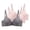 Gray/2*Pink, variant on Womens 3 Pack Underwire Push-Up Bras Trendy Jacquard Full Coverage Brassiere Large Breast Supportive D Cup Bras Multicolor, 42/95D
