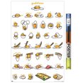 thumbnail image 1 of Gudetama - Grid Wall Poster, 14.725" x 22.375", 1 of 4