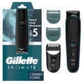 thumbnail image 1 of Gillette Intimate Men’s Pubic Hair Trimmer, SkinFirst Pubic Hair Trimmer For Men, Waterproof, Cordless For Wet/Dry Use, Shaver For Men, Lifetime Sharp Blades, 1 of 12