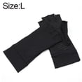 thumbnail image 2 of Copper Arthritis Compression Gloves Women Men Rheumatoid Arthritis Pain Relief Swelling Fingerless Compression Gloves, 2 of 5