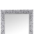thumbnail image 4 of Benzara BM207526 Sparkling Wall Decor with Beveled Edges & Faux Gem Inlay, Silver, 4 of 5