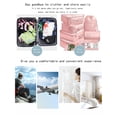 thumbnail image 3 of Luggage Packing Cubes for Travel Packing Cubes 8 Sets Travel Luggage Organizers Include Waterproof Shoe Storage Bag Convenient Packing Pouches For Travellers, 3 of 6