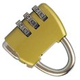 thumbnail image 4 of Suitcase Lock  3 Digit Combination Lock Security Heavy Duty Zinc Alloy Luggage Locks For Suitcase, 4 of 8