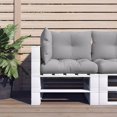 thumbnail image 1 of vidaXL Pallet Cushions 3 pcs Grey Fabric, 1 of 5
