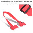 thumbnail image 4 of Ski Shoulder Carrier, Adjustable Buckle Snowboard Shoulder Strap, Durable Woman For Poles Conveniently Man Ski Boards, 4 of 8
