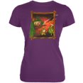 thumbnail image 1 of Grateful Dead - T-Shirt Junior Aubergine avec Chariot Couvert, 1 of 1