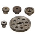 thumbnail image 3 of Differential Main Metal Spur Gear,, Pratical 5pcs Anti-rust 64T Main Gear,  For HSP For RedCat 1/10 RC Cars Truck Accessory RC Truck Accessory, 3 of 8