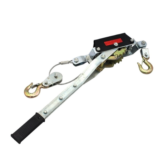 1-4 Ton Wire Hand Power Puller Tighten Tool, Steel Cable ar Winch Puller Mini Tightener Double Hook Lifting Tools ,Excellent Towing Capacity
