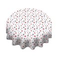 thumbnail image 2 of Patriotic Round Tablecloth 60 Inch ,4th of July Decorations Tablecloth 60 Inch Round Red White and Blue Fourth of July Table Cloth Independence Day Table Cover for Holiday Kitchen Dinning Party Decor, 2 of 6