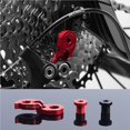 thumbnail image 3 of ruzhgo Rear Derailleur Hanger Extender Aluminium Alloy Road Mountain Bike Cycling Frame Gear Tail Hook Extender Red, 3 of 6