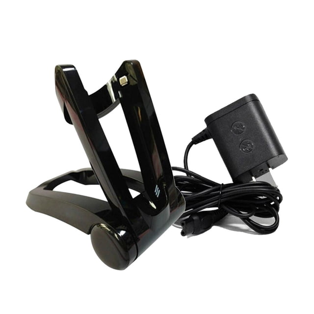mmirethe Base de Support Écologique et Étanche pour Rasoir Philip, Support de Chargeur Pliable Noir Multifonction B