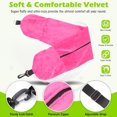 thumbnail image 3 of Stuffable Travel Neck Pillow, Packable Airplane Pillow with Additional Storage for Weekend Getaway Camping Road Trips, 3 of 7