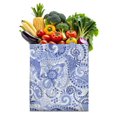 thumbnail image 1 of Mandala Inspired Paisley Reusable Grocery Bag - Foldable Tote with Bohemian Abstract Patterns, Spacious & Machine Washable, 1 of 6