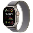 thumbnail image 1 of Open Box - Apple Watch Ultra 2 (GPS + Cellular) 49mm Titanium Case with Green Grey Trail Loop - Small / Medium, 1 of 1