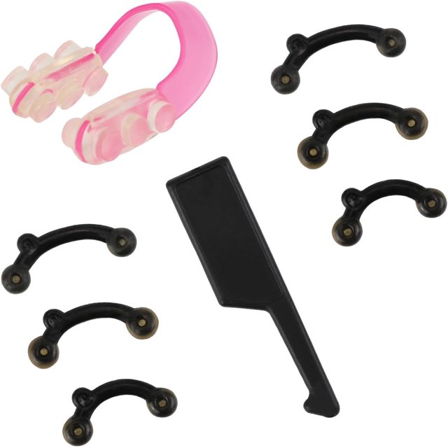 UPIQNG Gaine pour le Nez Pince de Mise en Forme Rehaussante Invisible Gaine pour le Nez Mode Pince Externe pour le Nez Trousse d'Amincissement du Nez Outil de Mise en Forme du Nez pour Beauté Cosplay