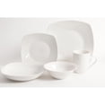 thumbnail image 1 of Gibson Home Hagen 30 Piece Dinnerware Set, Service for 6, White, Fine Ceramic, 1 of 5