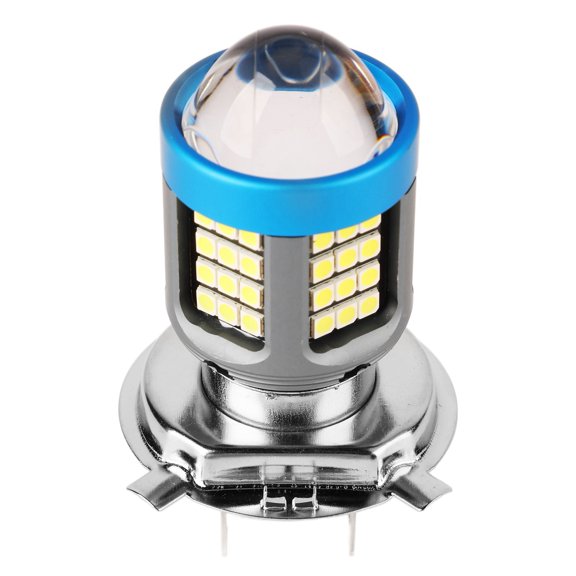 Motorcycle Front Light Bulbs, LED Motorcycle Headlight Bulb White High Brightness Wide View Aluminium Alloy Motorbike Front Light Bulbs