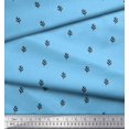thumbnail image 2 of Soimoi Georgette Viscose Fabric Branches Artistic Decor Fabric Printed Yard 42 Inch Wide, 2 of 3