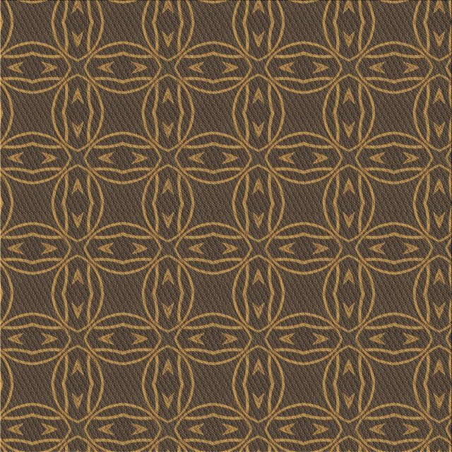 Ahgly Tapis d'Intérieur Lavable en Machine Carré Transitionnel Marron Clair, 7 Pieds Carré