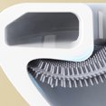 thumbnail image 4 of SOLLED Silicone Toilet Brush With Drain Storage Box Detachable Wall-mounted Space-saving Cleaning Brush, 4 of 6