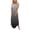 Grey, variant on Prom Dresses Women's Summer Design Casual Dress Gradual Sleeveless Hanging Neck V-Neck Long Dress Date Night Dress on Clearance