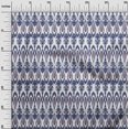 thumbnail image 2 of oneOone Cotton Poplin Fabric Ogee Ikat Print Fabric BTY 42 Inch Wide, 2 of 4