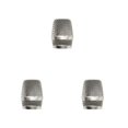 thumbnail image 1 of Transemion Grille de Remplacement pour Microphone Détachable Filaire Sans Fil Type 5 Argent 3Ensemble, 1 of 6