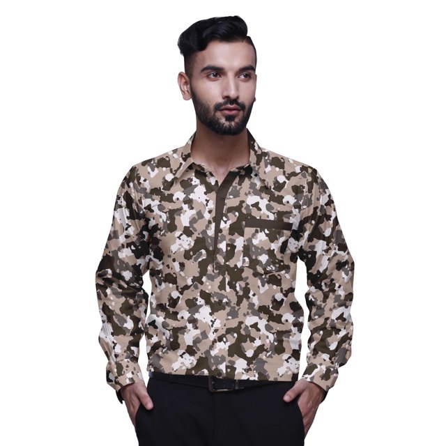 BESTMAN Chemise Habillée Décontractée pour Homme à Manches Longues, Coupe Ajustée, en Coton, à Boutons