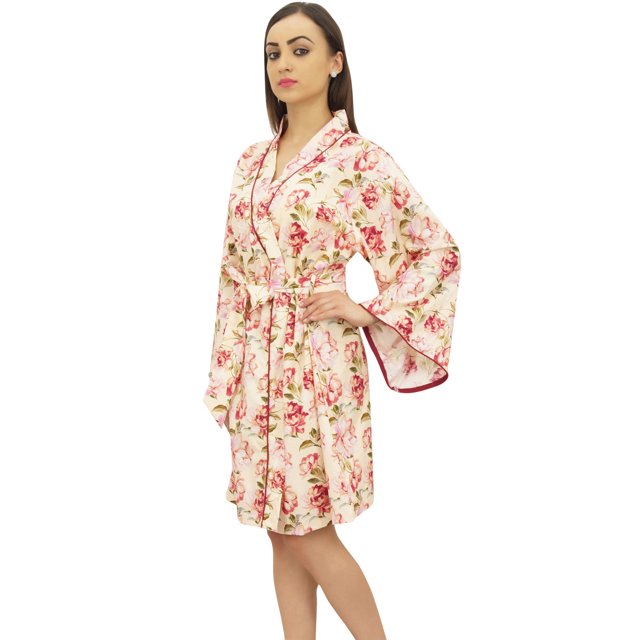 Bimba Robe Florale pour Femmes Kimono de Mariée et Demoiselle d'Honneur - 24