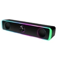 thumbnail image 2 of FHBVT RGB Computer Speakers & Desktop Speakers USB Powered Stereo Audio Easy Volume Control Plug and Play Compact Design for Office Work Gaming Movies Laptop PC Desktop Audio Decor Speakers, 2 of 7