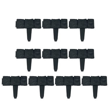 LCXmlly Lawn Edging Fencing Faux Stone Garden Edging Border Set Ideal for Yard Landscaping