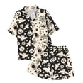 thumbnail image 4 of WEAIXIMIUNG Children's Leisure Printed Button Collar Short Sleeved Top Shorts Pajama Set 4-5 Years, 4 of 4