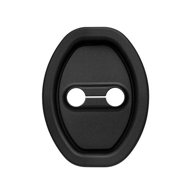 PRETXORVE Housse de Protection pour Porte Verrou de Porte Boucle Housse de Protection pour Serrures de Porte Coussin Absorbant Autocollant Épaissi Compre