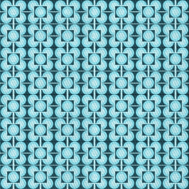 Ahgly Company Tapis d'Intérieur Lavables en Machine, Carrés Transitionnels Bleu Tron, Carrés de 7'