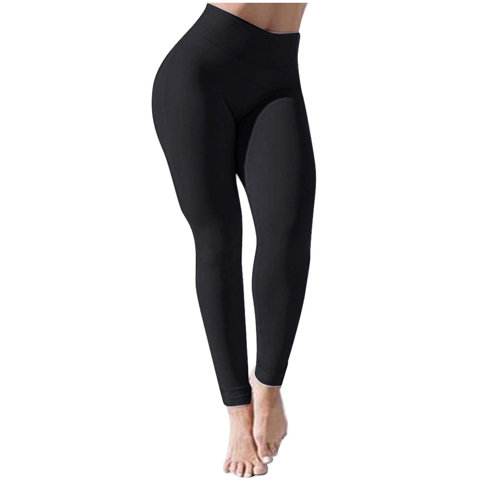 Leggings for Women High Waist Women Soft High Waist Stretch Pleated Yoga Pants Casual Fitness Leggings Trouser High Waist Leggings for women Leggings High Waist